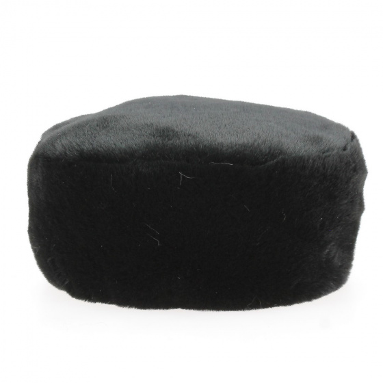 Women's Toque Fake Fur Black - Traclet