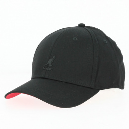 Baseball Cap Strech Fit Cotton Black - Kangol