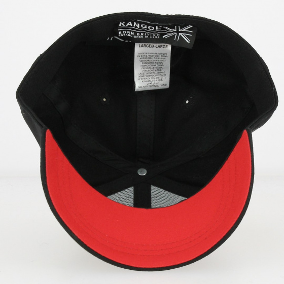 Baseball Cap Strech Fit Cotton Black - Kangol