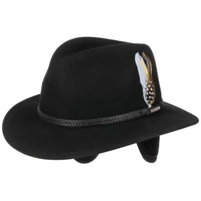 Chapeau Baltimore Traveller Vitafelt  Noir - Stetson