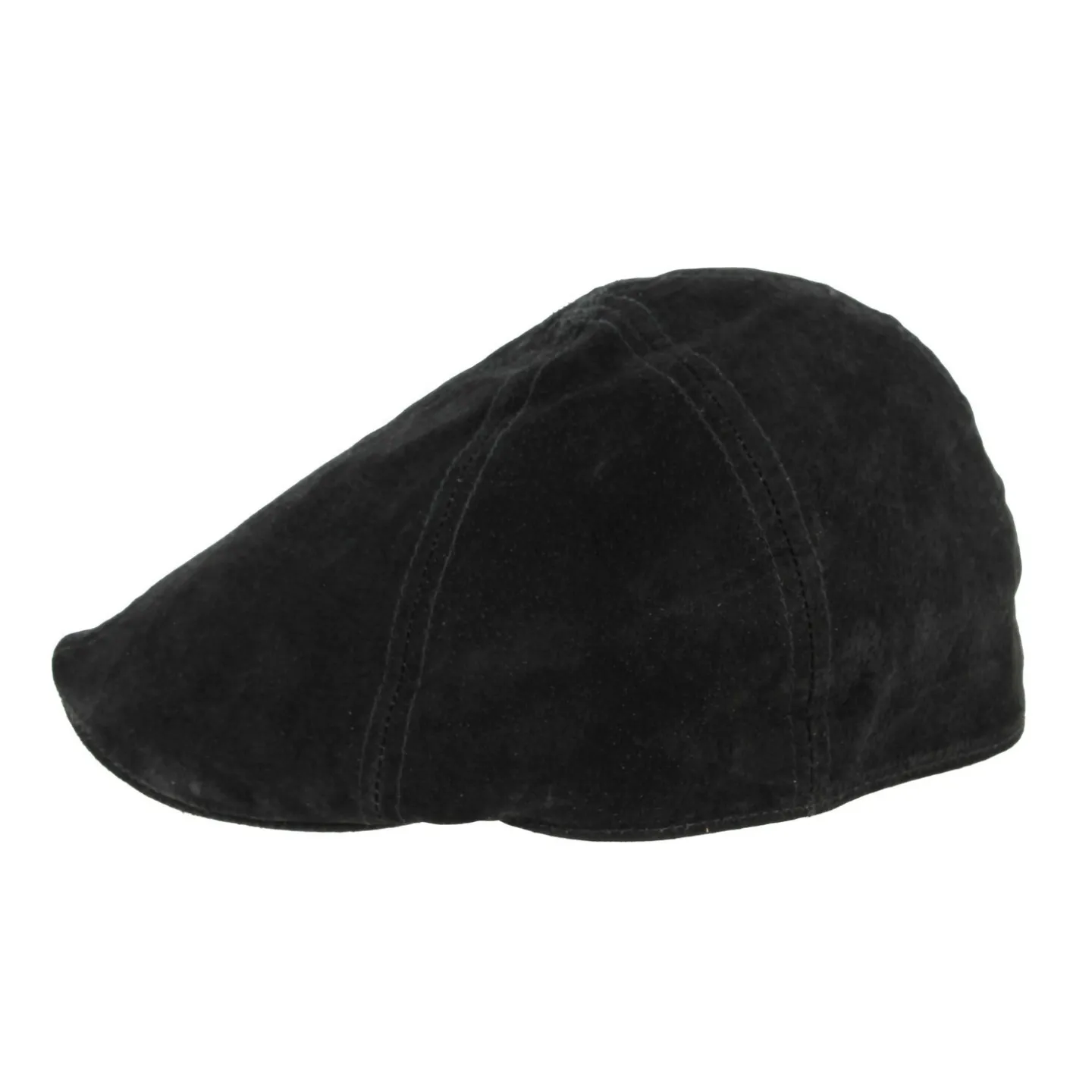 Casquette Ducky Cuir Noir - Aussie Apparel