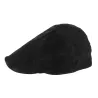 Casquette Ducky Cuir Noir - Aussie Apparel