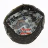Flat Cap Oxford Patchwork Wool Brown and Green - Traclet