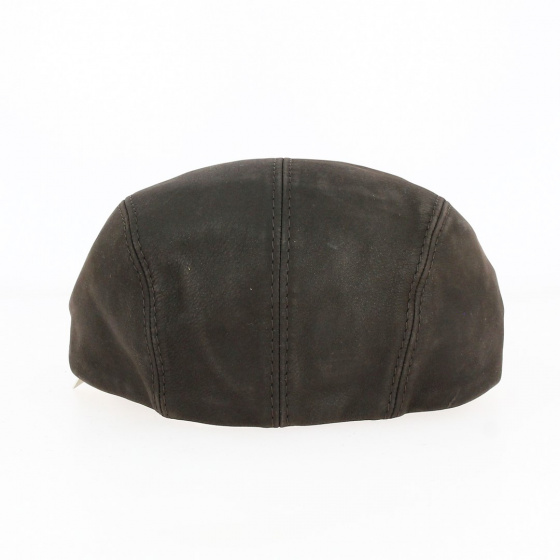 Casquette Daffy Cuir Marron - Traclet Casquette Daffy Cuir Marron - Traclet