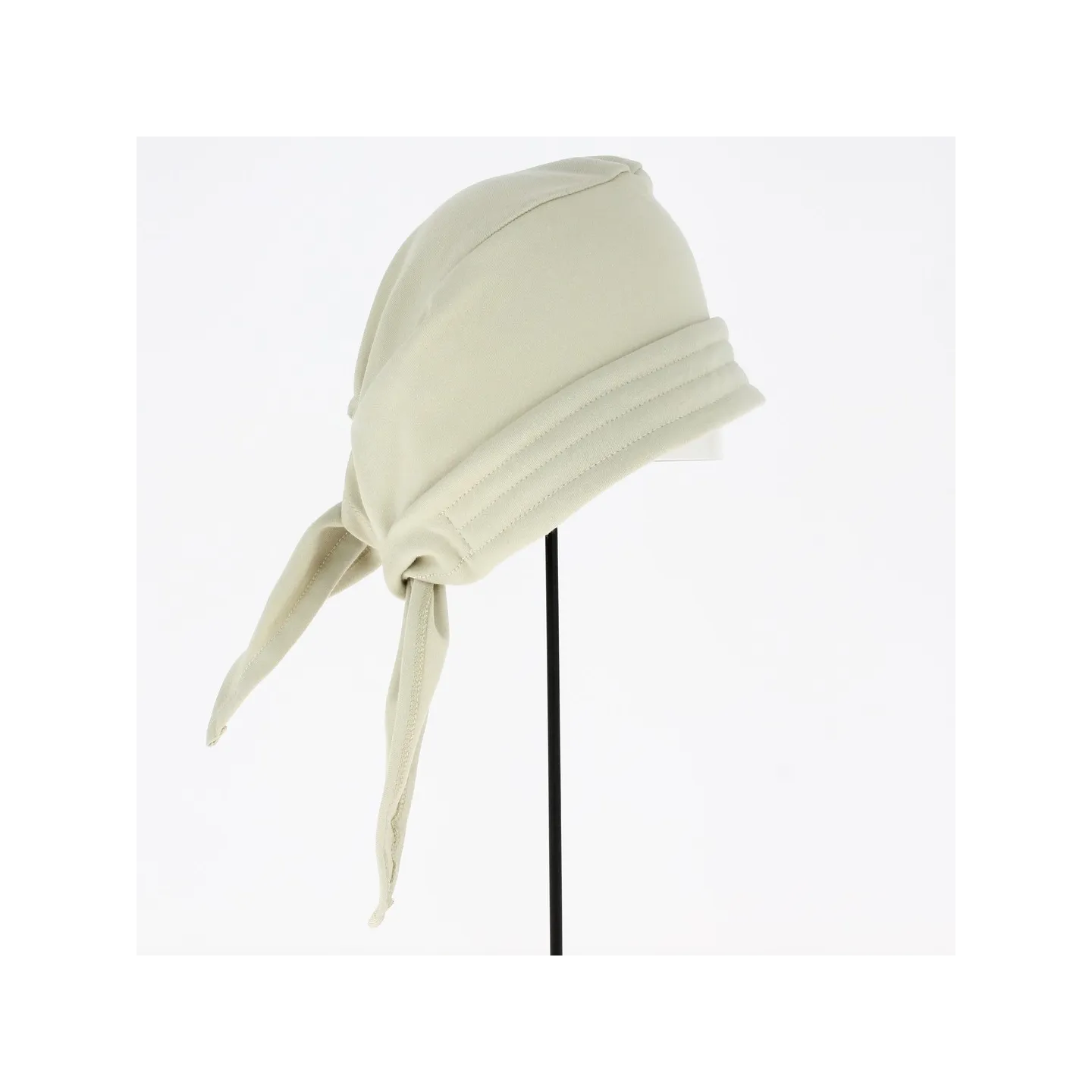 Turban Foulard Chimiothérapie Coton Beige - Traclet
