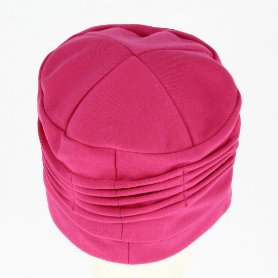 Toque Chimiothérapie Coton rose - Traclet