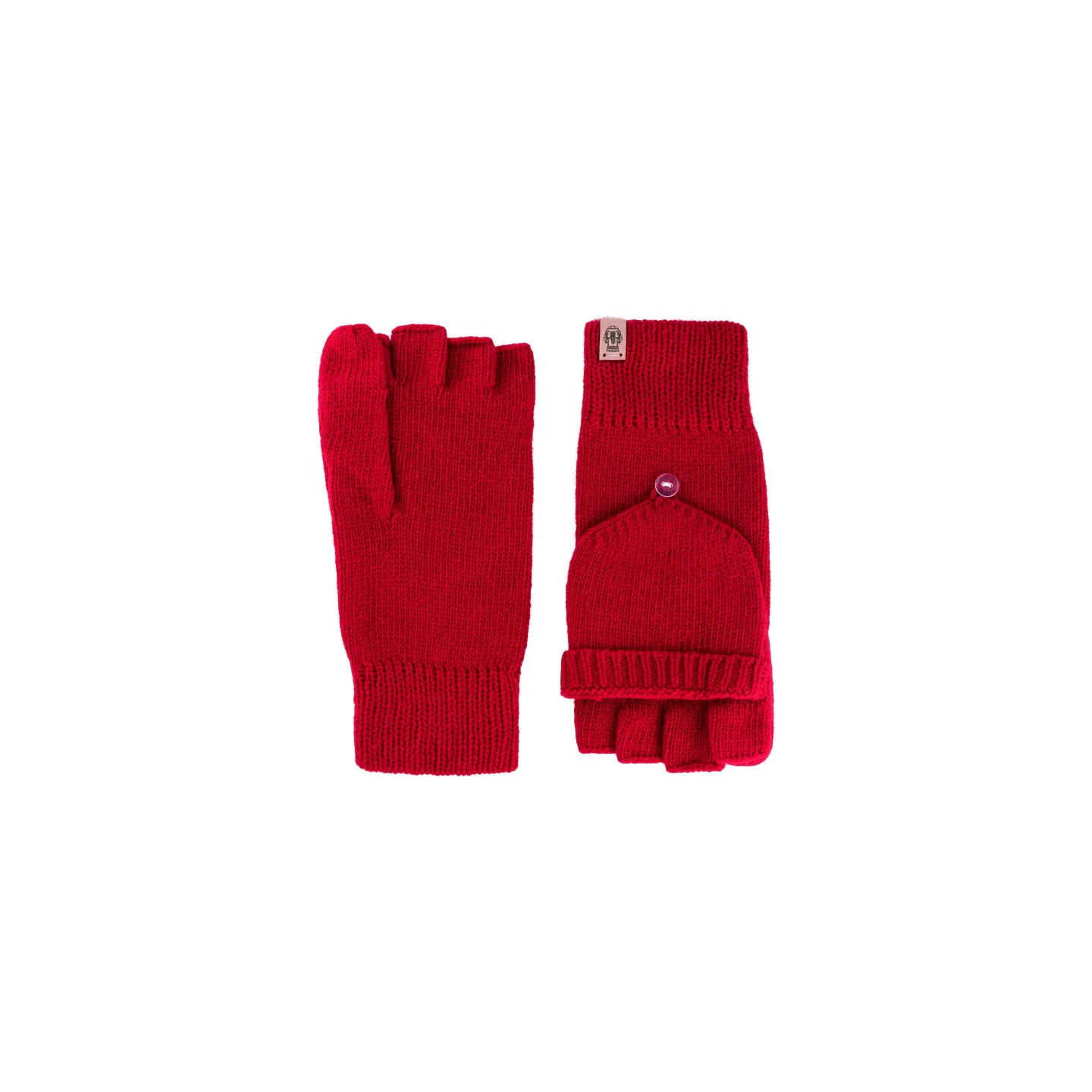 Red Carlow Glove/Mittens - Roeckl
