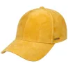 Louisville Baseball Cap Leather Yellow - Stetson