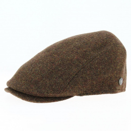 Brown Wool Bang Cap - Mtm