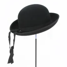 Chapeau Breton Feutre Laine Enfant Noir - Traclet