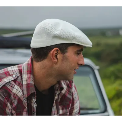 Casquette Golfer Blanche