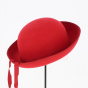 Breton hat Felt Red Wool - Traclet