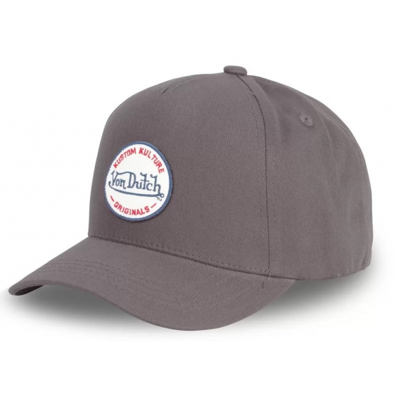 Grey Crew Baseball Cap - Von Dutch