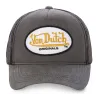 Casquette Baseball Crew Grise - Von Dutch   Reference : 17233 | Chapellerie Traclet