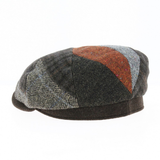 Casquette Houston Patchwork Marron - Crambes