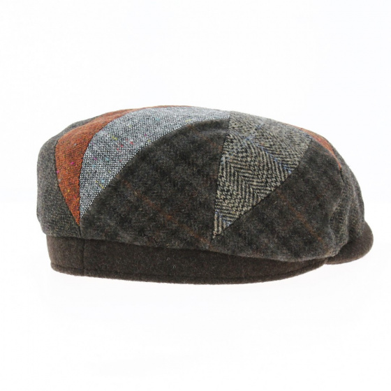 Casquette Houston Patchwork Marron - Crambes