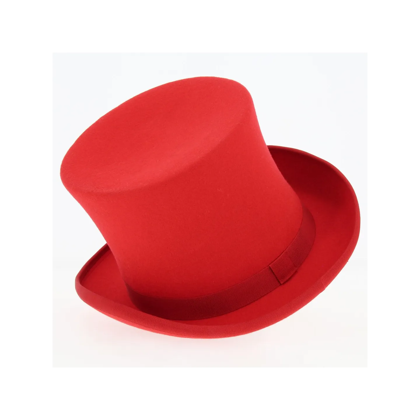 Top Hat Felt Wool Poppy - Traclet