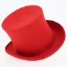 Chapeau Haut De Forme Feutre Laine Pavot - Traclet