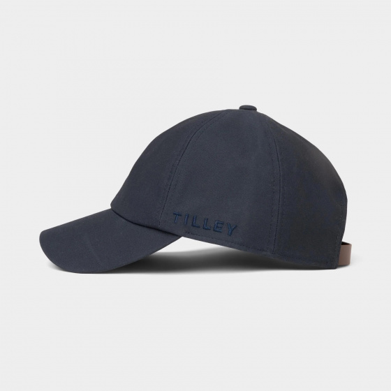 Baseball Cap Wax Cotton Navy - Tilley Baseball Cap Wax Cotton Navy - Tilley