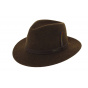 Brown Aussie Woolfelt Traveller Hat - Stetson