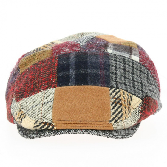 Casquette Plate Tadoussac Patchwork Laine - Aussie Apparel Casquette Plate Tadoussac Patchwork Laine - Aussie Apparel