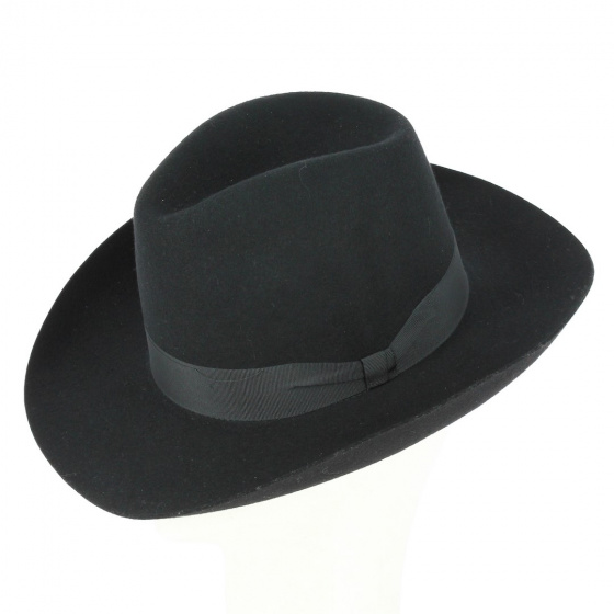 Chapeau Western Laine Noir - Traclet