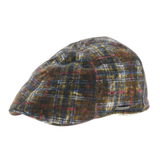 Casquette Bec de Canard Printed Babycord Coton - Stetson Casquette Bec de Canard Printed Babycord Coton - Stetson