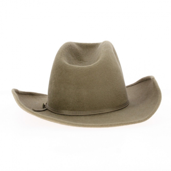 Chapeau Western Feutre Camel - Traclet