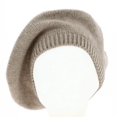 Béret Cachemire Beige - Traclet