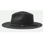 Messer Western Black Felt Fedora Hat - Brixton