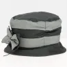 Chapeau Cloche de Pluie Noeud Noir - Traclet