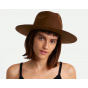 Cohen Cowboy Hat in Camel Wool Felt - Brixton