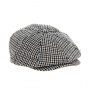 Brixton Brood Joe Blue Green Houndstooth Newsboy Cap
