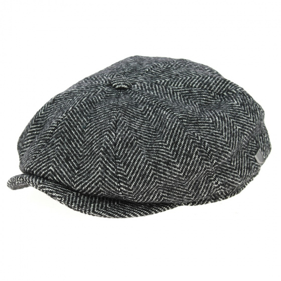Brood Baggy Dark Toffee Newsboy Cap - Brixton