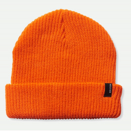 Heist Orange Knit Cap - Brixton