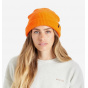 Heist Orange Knit Beanie - Brixton