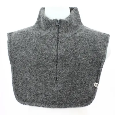 Grey Alpaca Wool Plastron - Roeckl