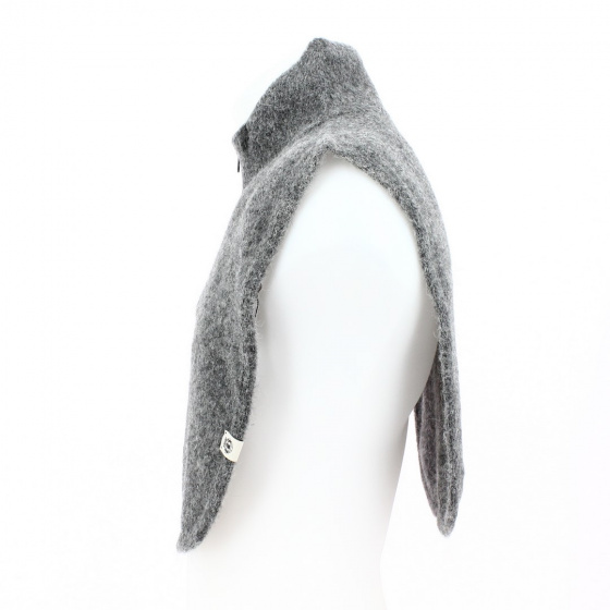 Grey Alpaca Wool Plastron - Roeckl