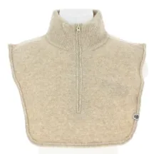 Beige Alpaca Wool Plastron - Roeckl
