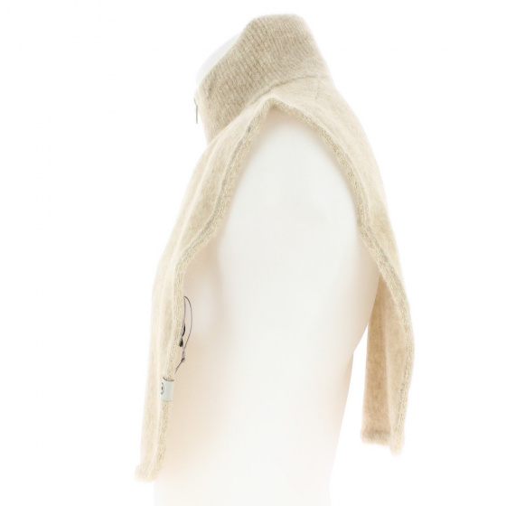 Plastron en Laine Alpaga Beige - Roeckl
