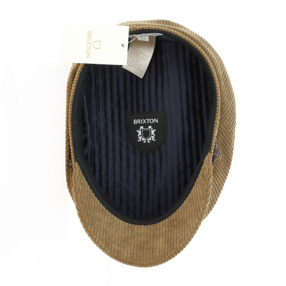 Casquette Marin Ashland Velours Marron - Brixton