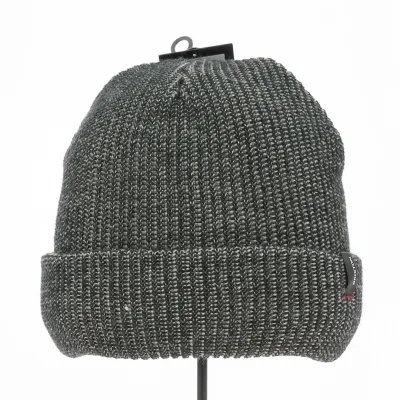 Bonnet Tricot Heist Noir et Beige - Brixton