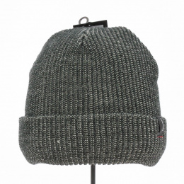Heist Knit Cap Black and Beige - Brixton