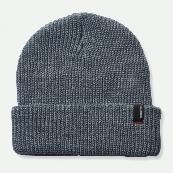 Heist Grey Knit Cap - Brixton