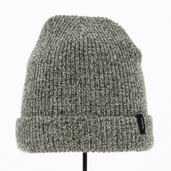 Heist Knit Cap Brown and Beige - Brixton
