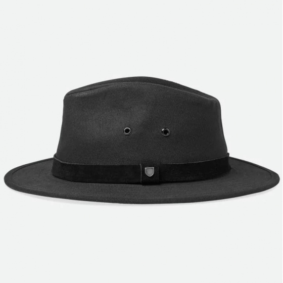 Chapeau Traveller Messer Coton Noir - Brixton