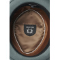 Porkpie Stout Hat Almond Green - Brixton
