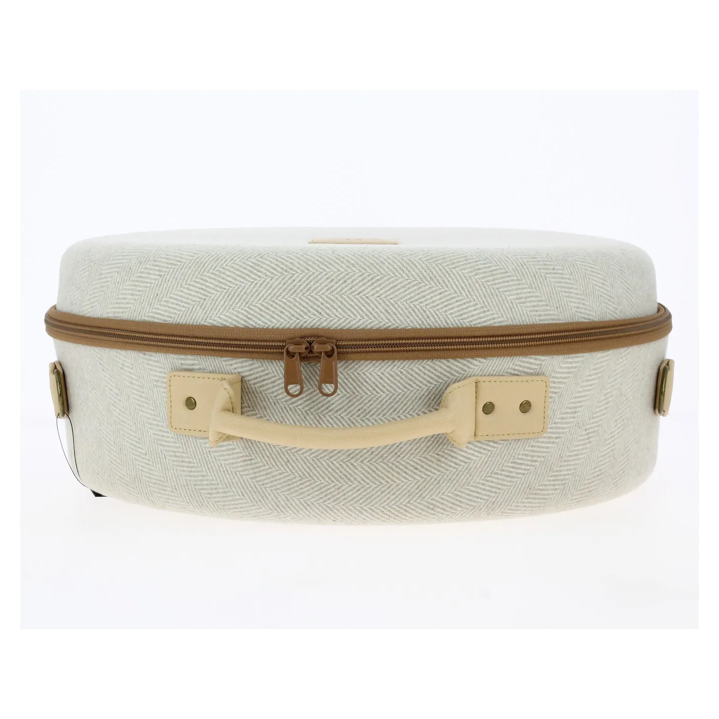 Grey and black hatbox - Brixton