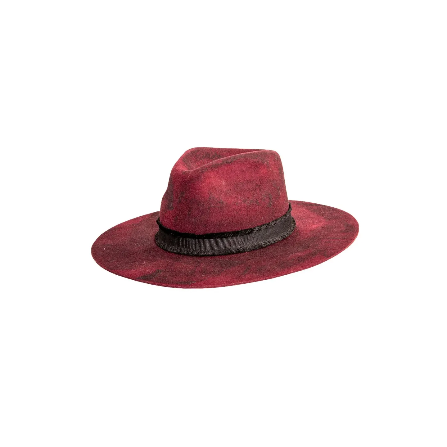 Chapeau Fedora Plum Feutre Bordeaux - Head'n Home
