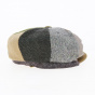 Patchwork Irish cap with brim - Hanna hats